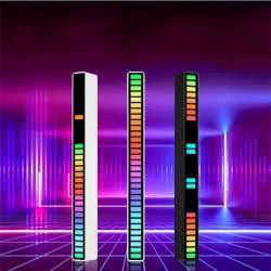 رقص نور اکولایزر حساس به صدا مدل RGB LED